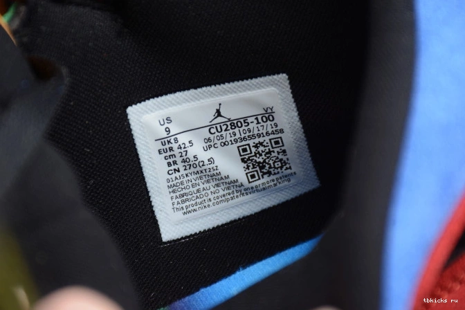 Reps TB Jordan Blue CU2805-100 Fearless Mid Air 1 SE Great the 0801